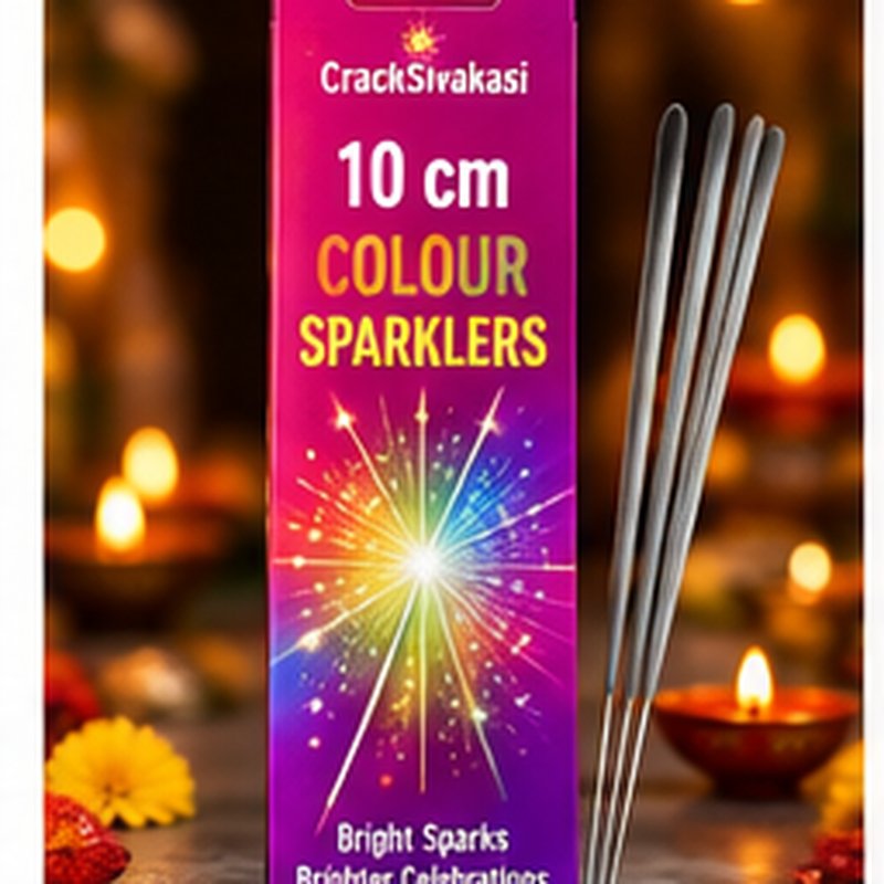 10CM COLOUR SPARKLERS